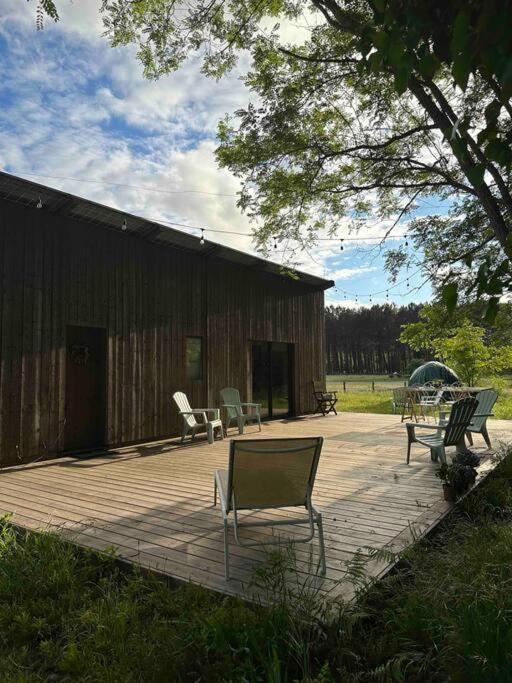 Cosy Cabane Boise Solaire, Balneo Bath Et Toilette Seche A La Ferme Mimizan-Plage Eksteriør bilde